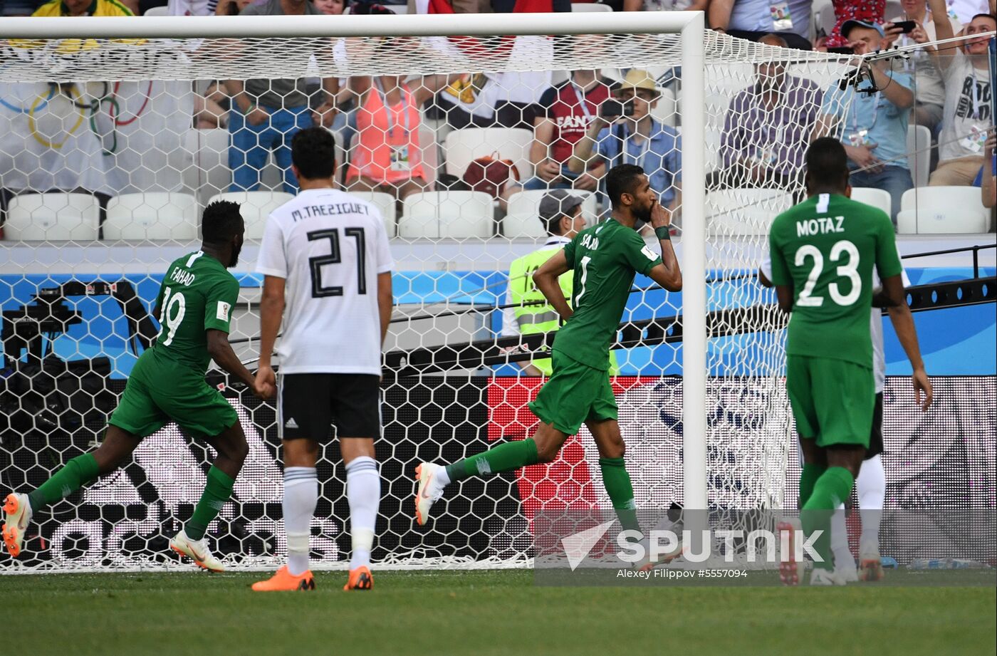 Russia World Cup Saudi Arabia - Egypt