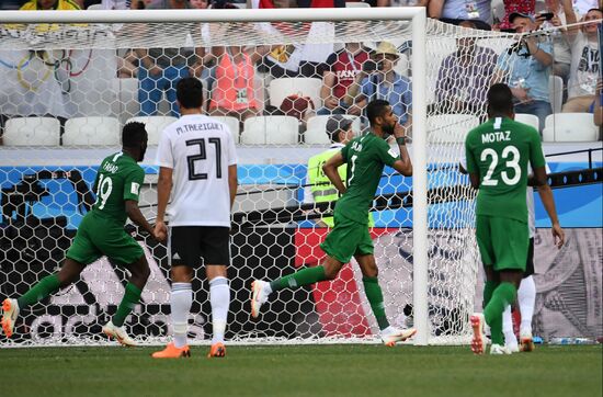 Russia World Cup Saudi Arabia - Egypt