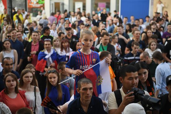 Russia World Cup Uruguay - Russia