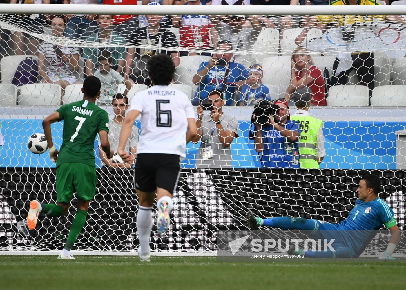 Russia World Cup Saudi Arabia - Egypt
