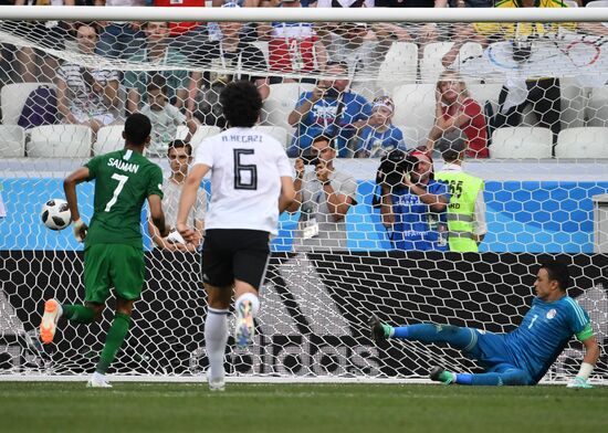 Russia World Cup Saudi Arabia - Egypt