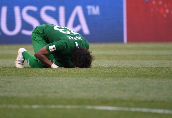 Russia World Cup Saudi Arabia - Egypt