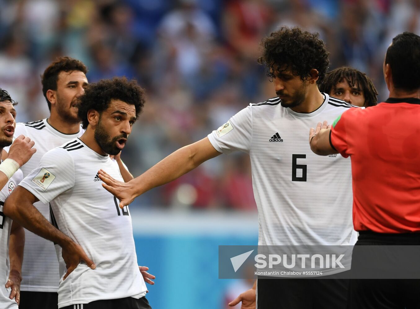 Russia World Cup Saudi Arabia - Egypt