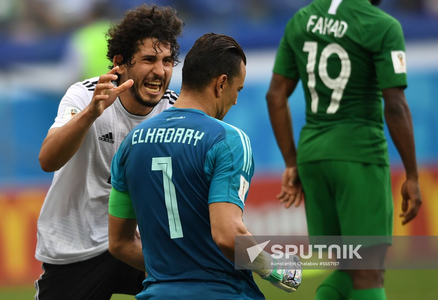 Russia World Cup Saudi Arabia - Egypt