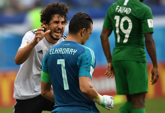 Russia World Cup Saudi Arabia - Egypt