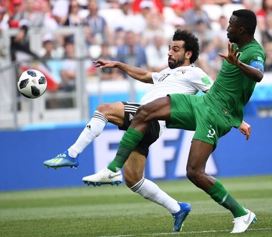 Russia World Cup Saudi Arabia - Egypt