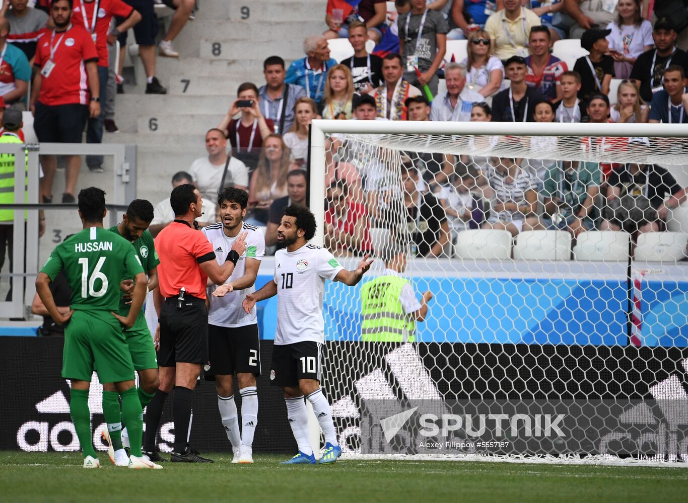 Russia World Cup Saudi Arabia - Egypt