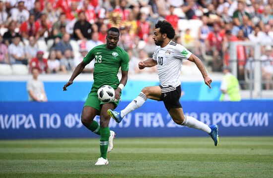 Russia World Cup Saudi Arabia - Egypt
