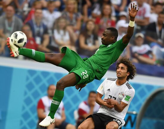 Russia World Cup Saudi Arabia - Egypt