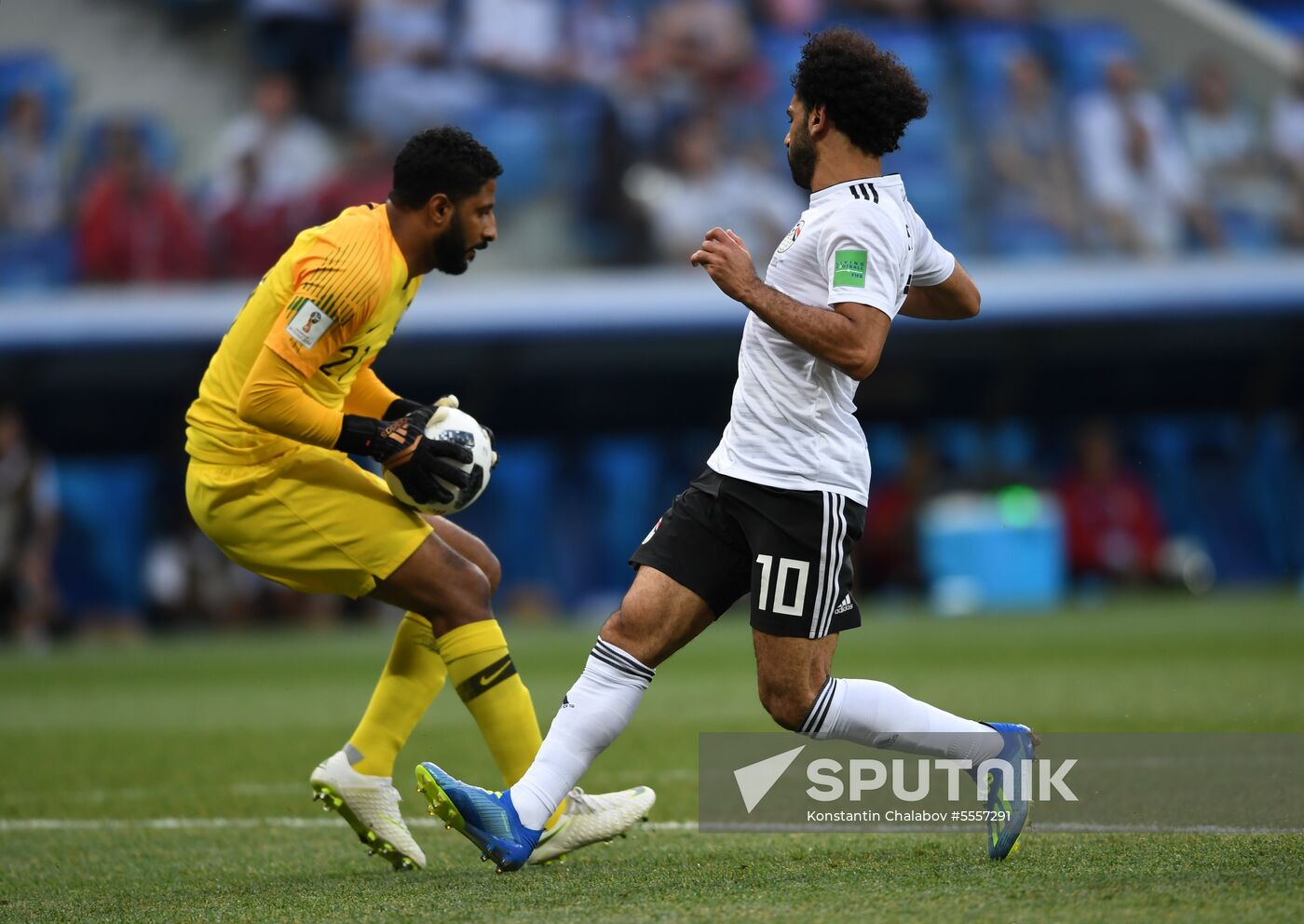 Russia World Cup Saudi Arabia - Egypt