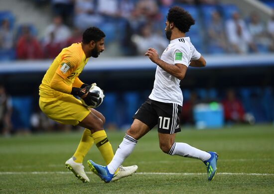 Russia World Cup Saudi Arabia - Egypt