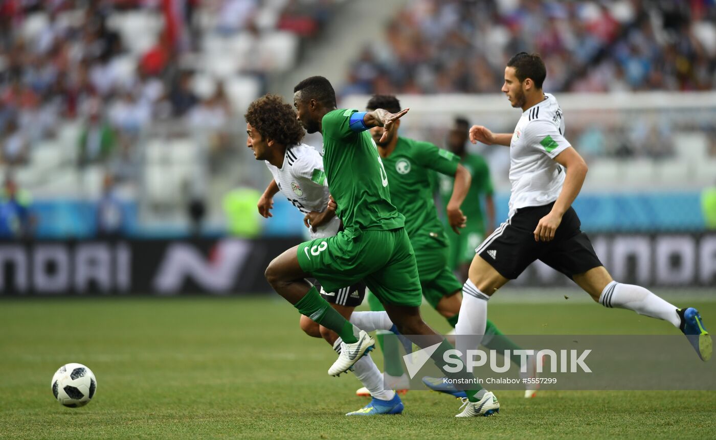 Russia World Cup Saudi Arabia - Egypt