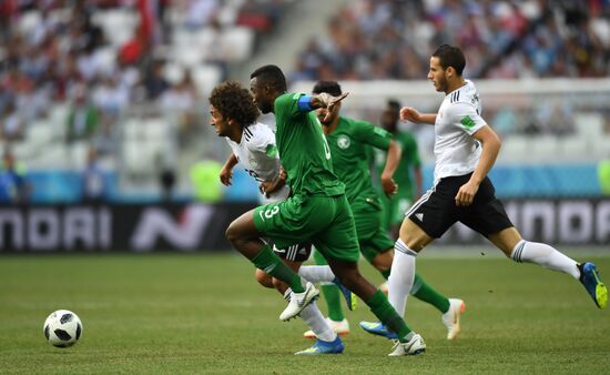 Russia World Cup Saudi Arabia - Egypt