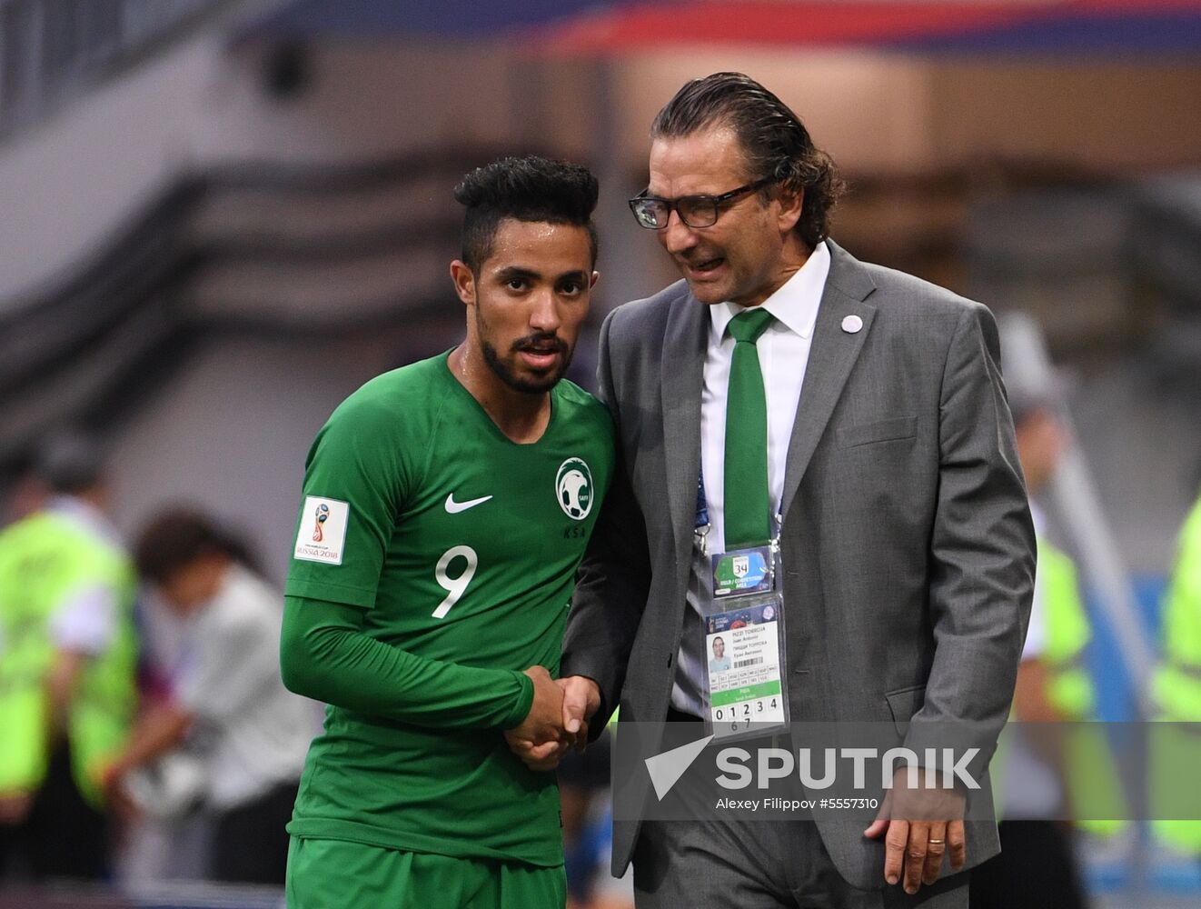 Russia World Cup Saudi Arabia - Egypt