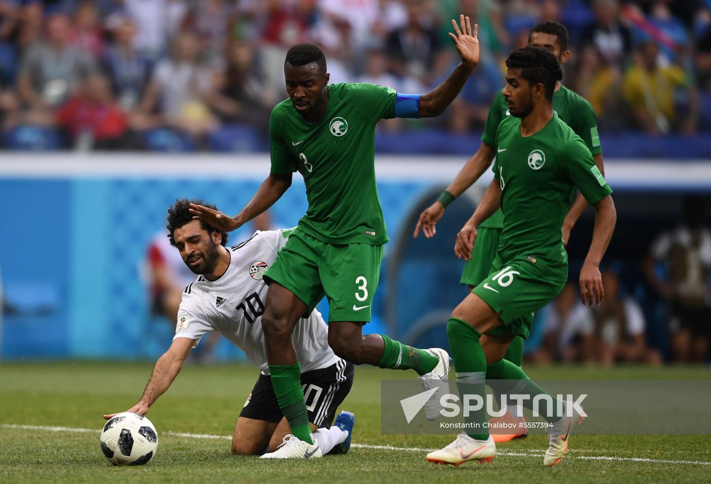 Russia World Cup Saudi Arabia - Egypt