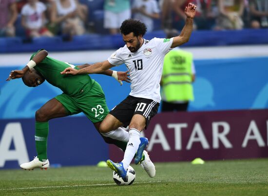 Russia World Cup Saudi Arabia - Egypt