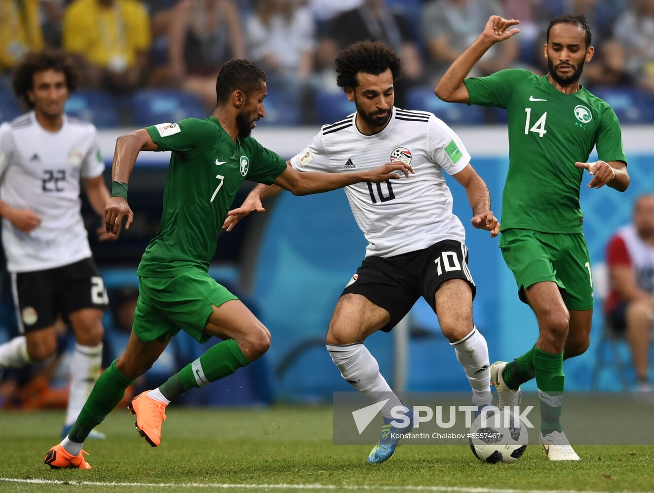 Russia World Cup Saudi Arabia - Egypt