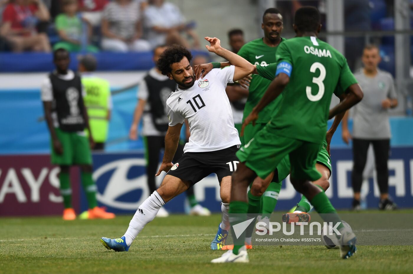 Russia World Cup Saudi Arabia - Egypt
