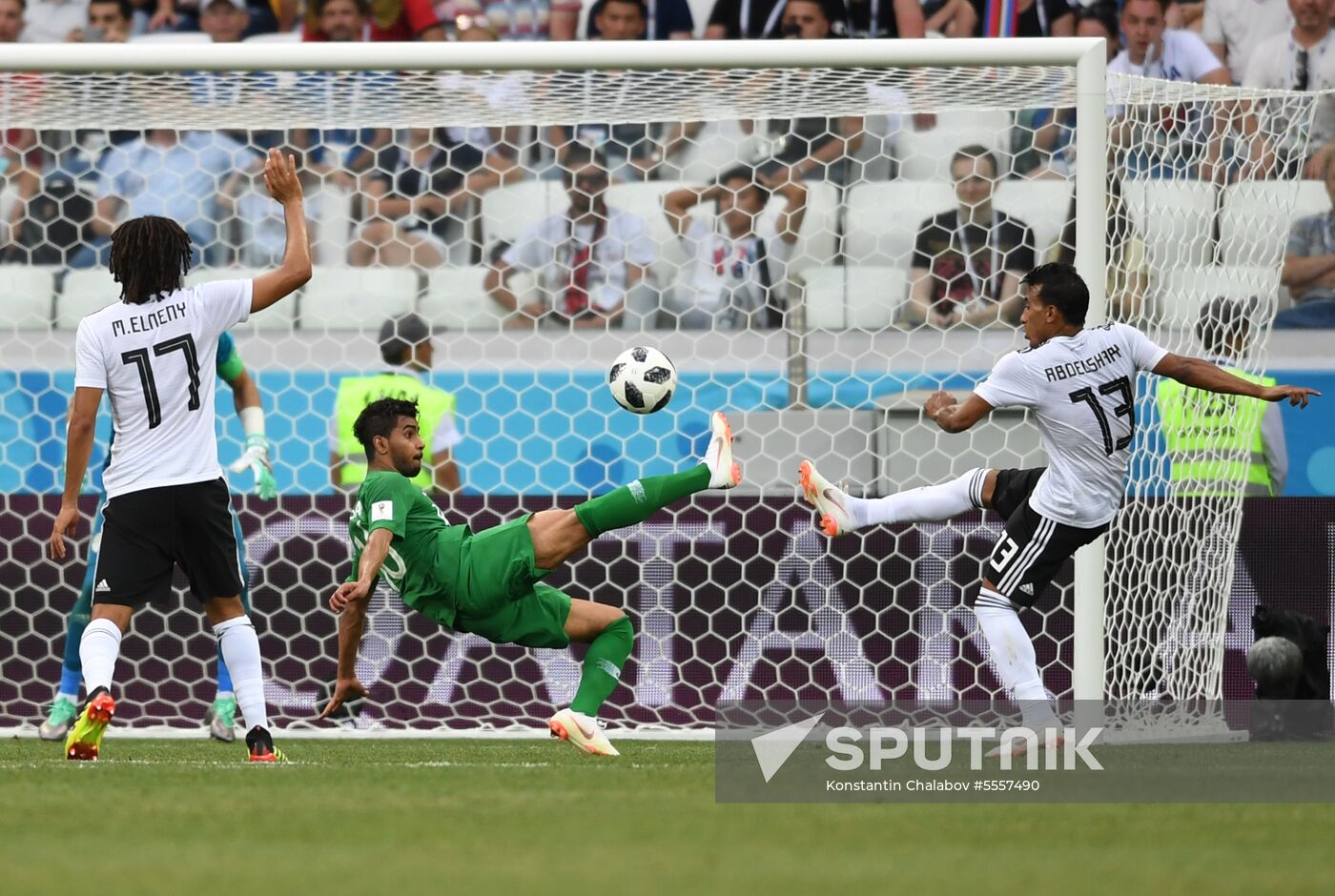 Russia World Cup Saudi Arabia - Egypt