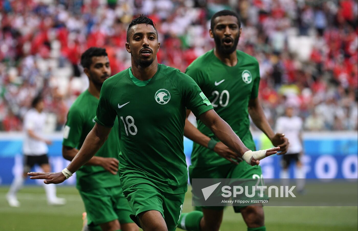 Russia World Cup Saudi Arabia - Egypt