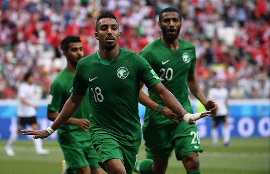 Russia World Cup Saudi Arabia - Egypt