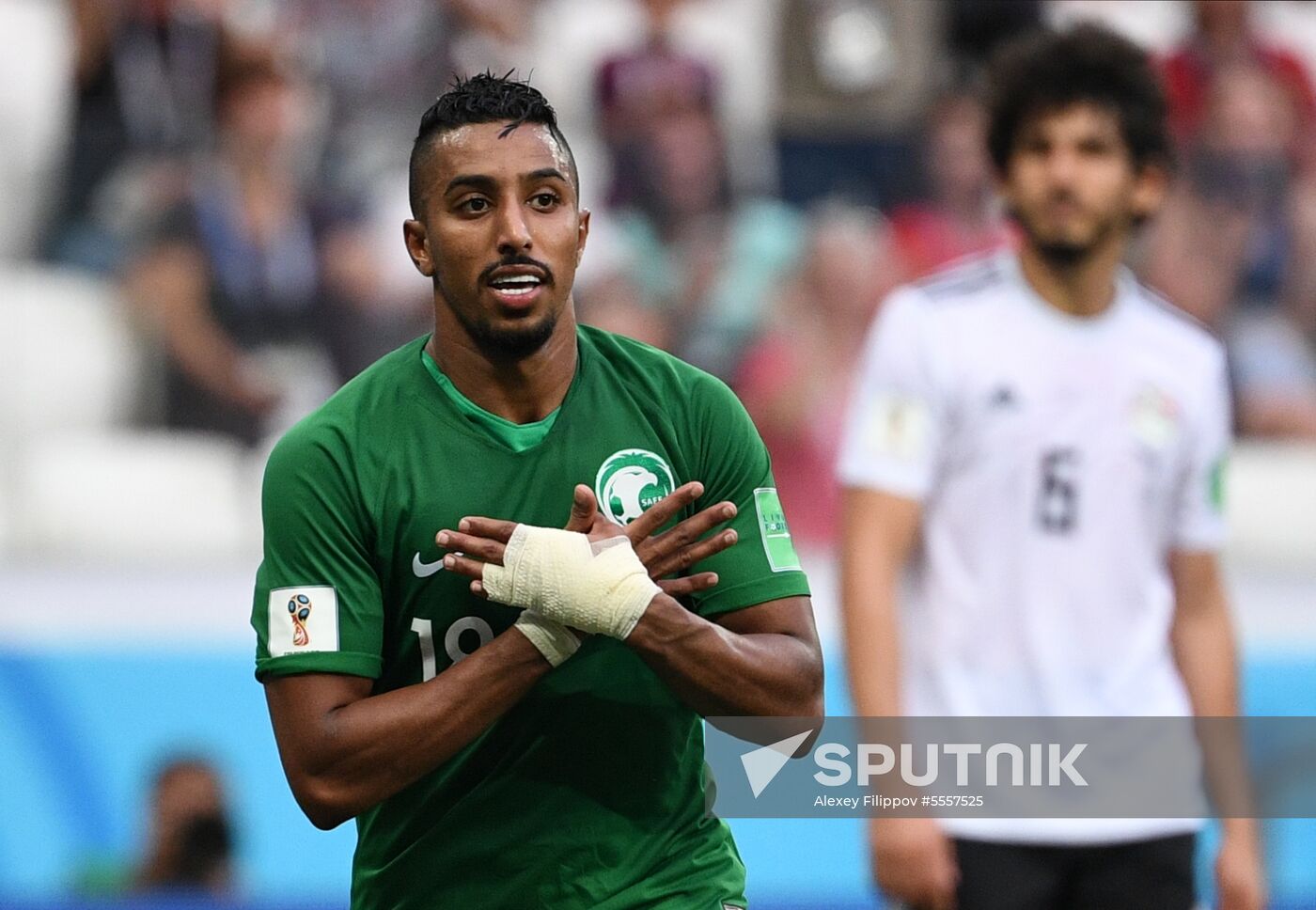 Russia World Cup Saudi Arabia - Egypt