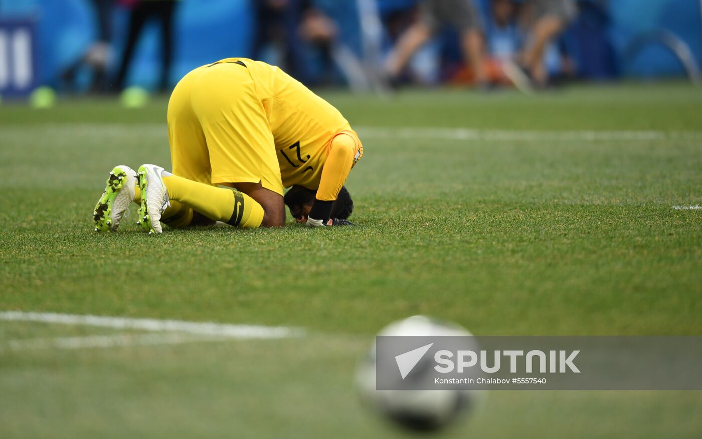 Russia World Cup Saudi Arabia - Egypt