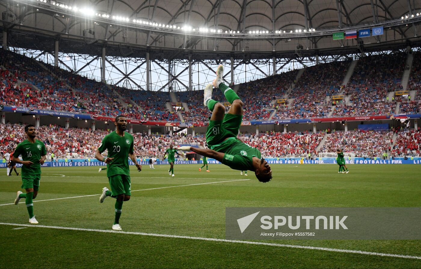 Russia World Cup Saudi Arabia - Egypt