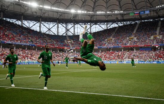 Russia World Cup Saudi Arabia - Egypt