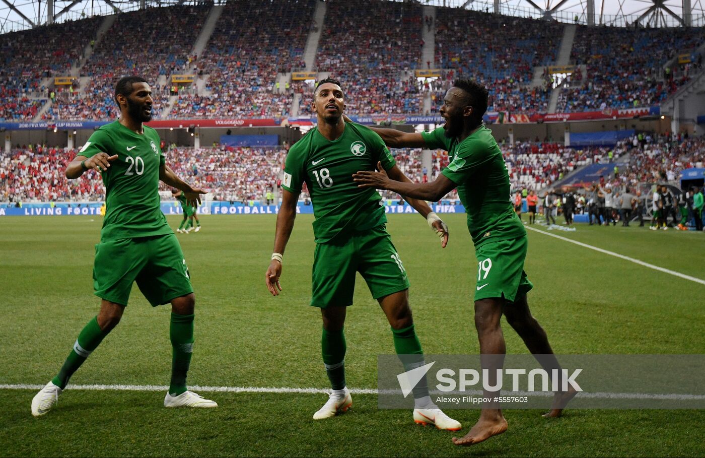 Russia World Cup Saudi Arabia - Egypt