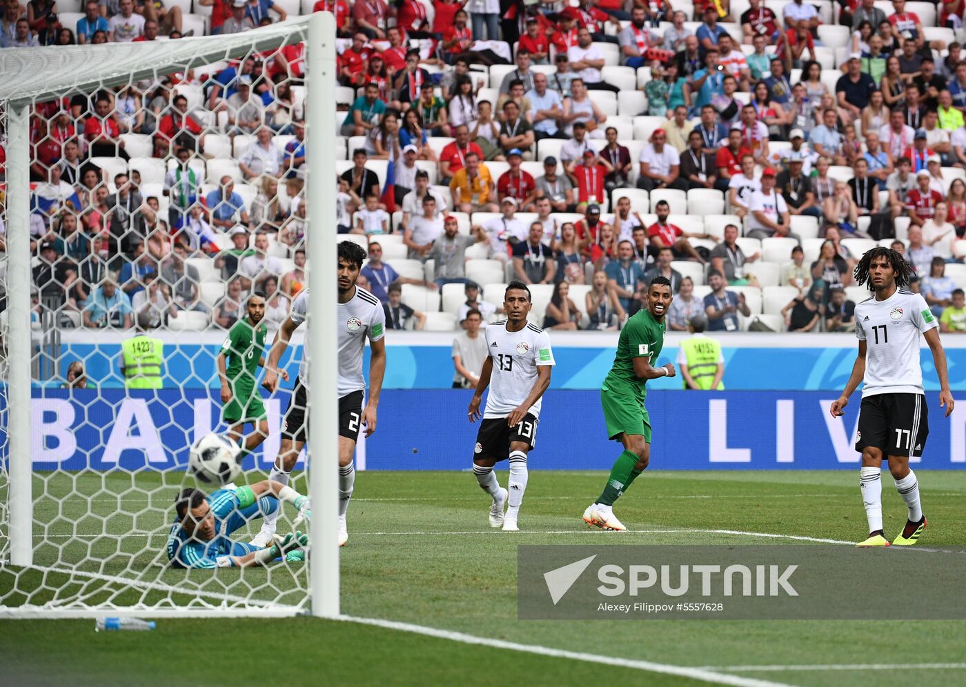 Russia World Cup Saudi Arabia - Egypt