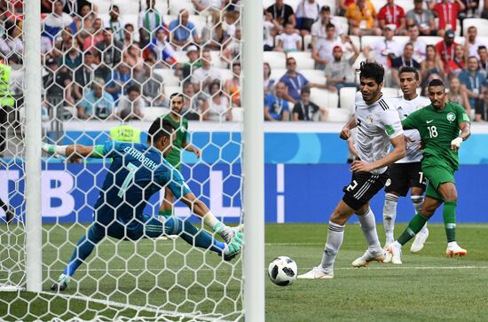 Russia World Cup Saudi Arabia - Egypt