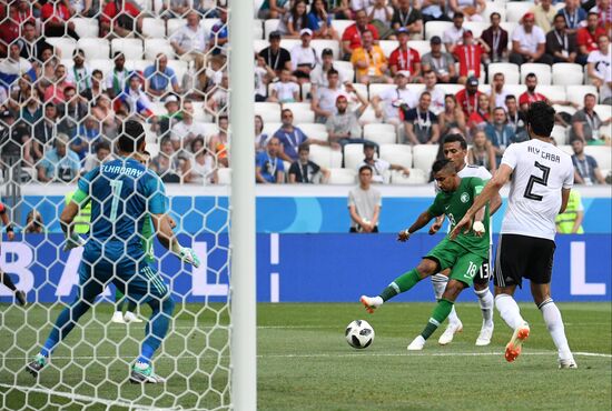 Russia World Cup Saudi Arabia - Egypt
