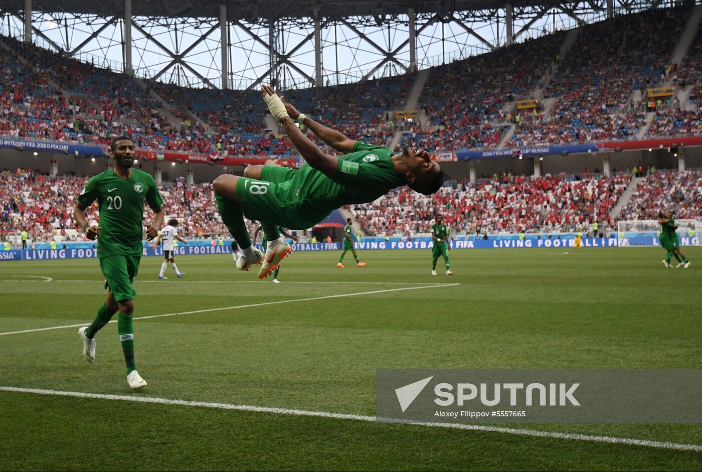 Russia World Cup Saudi Arabia - Egypt