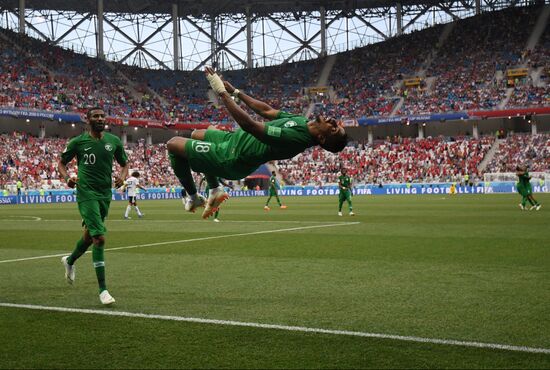 Russia World Cup Saudi Arabia - Egypt