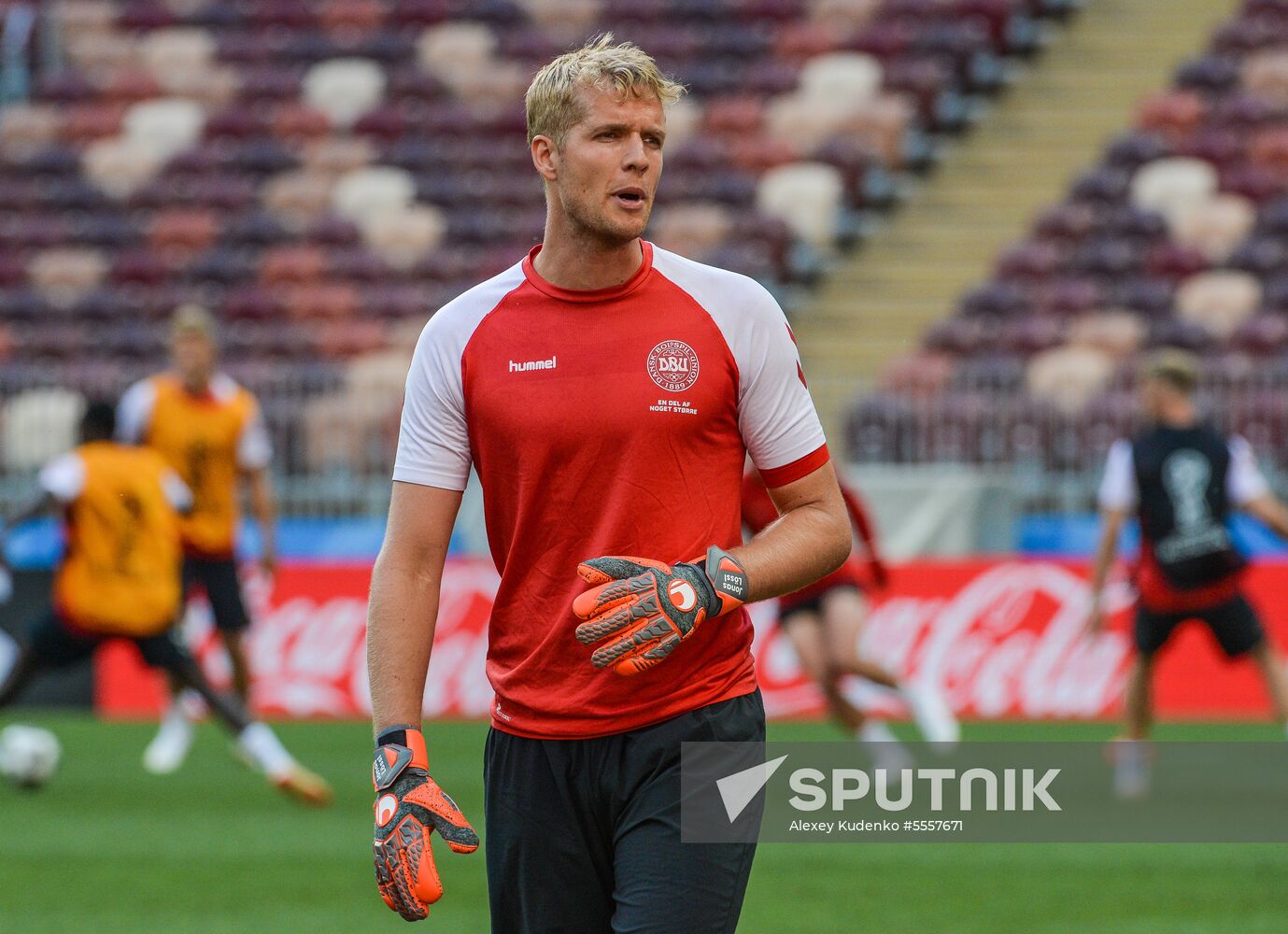 Russia World Cup Denmark Training