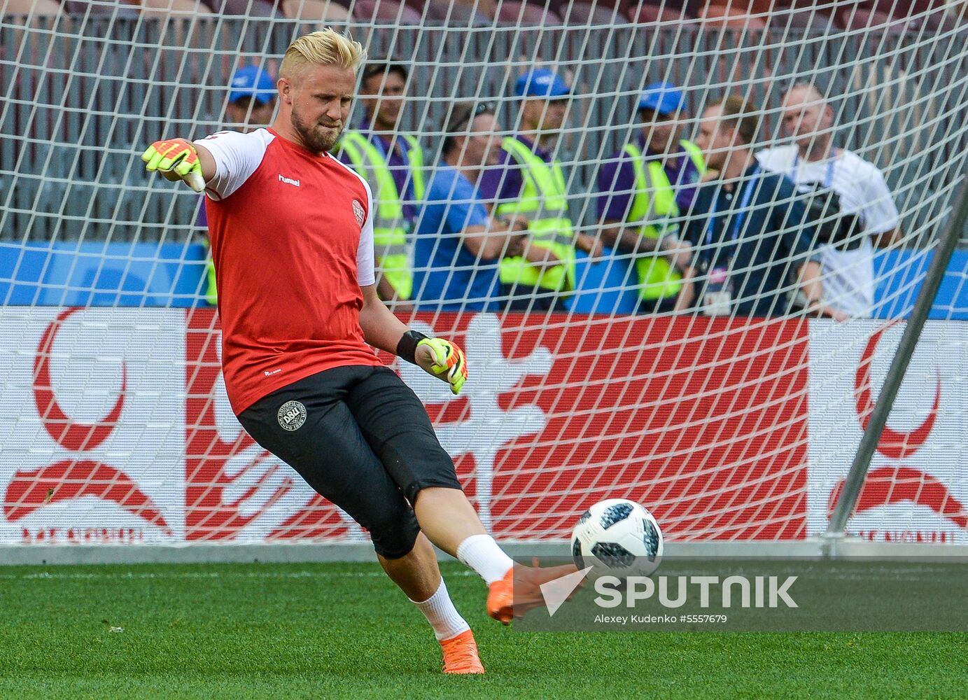 Russia World Cup Denmark Training