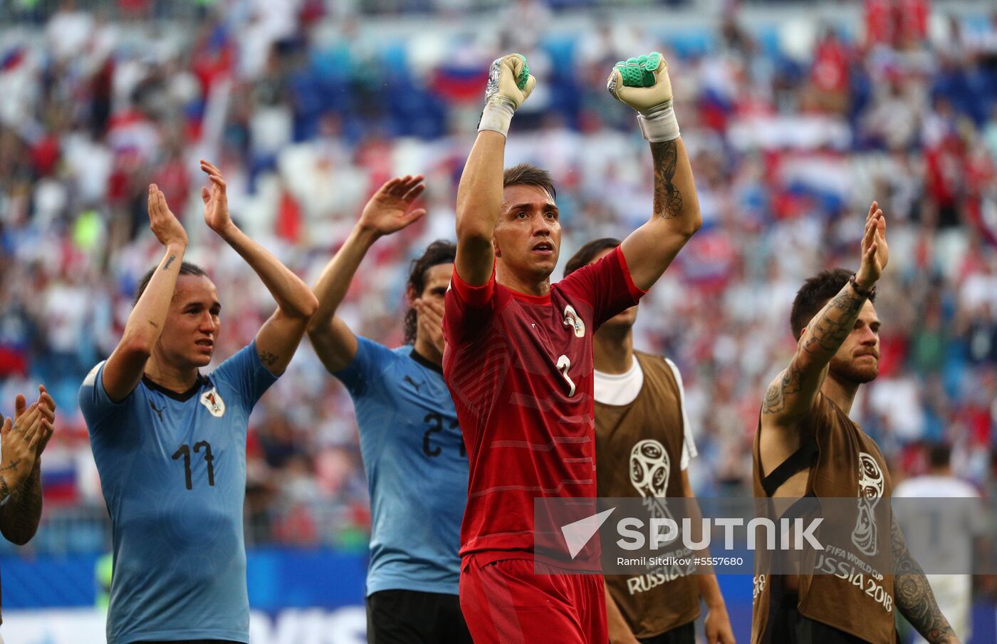 Russia World Cup Uruguay - Russia