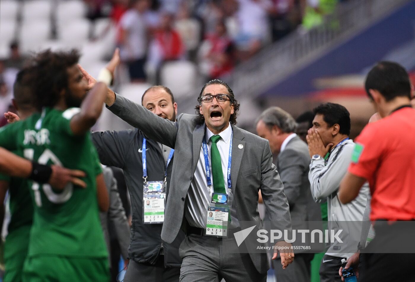 Russia World Cup Saudi Arabia - Egypt