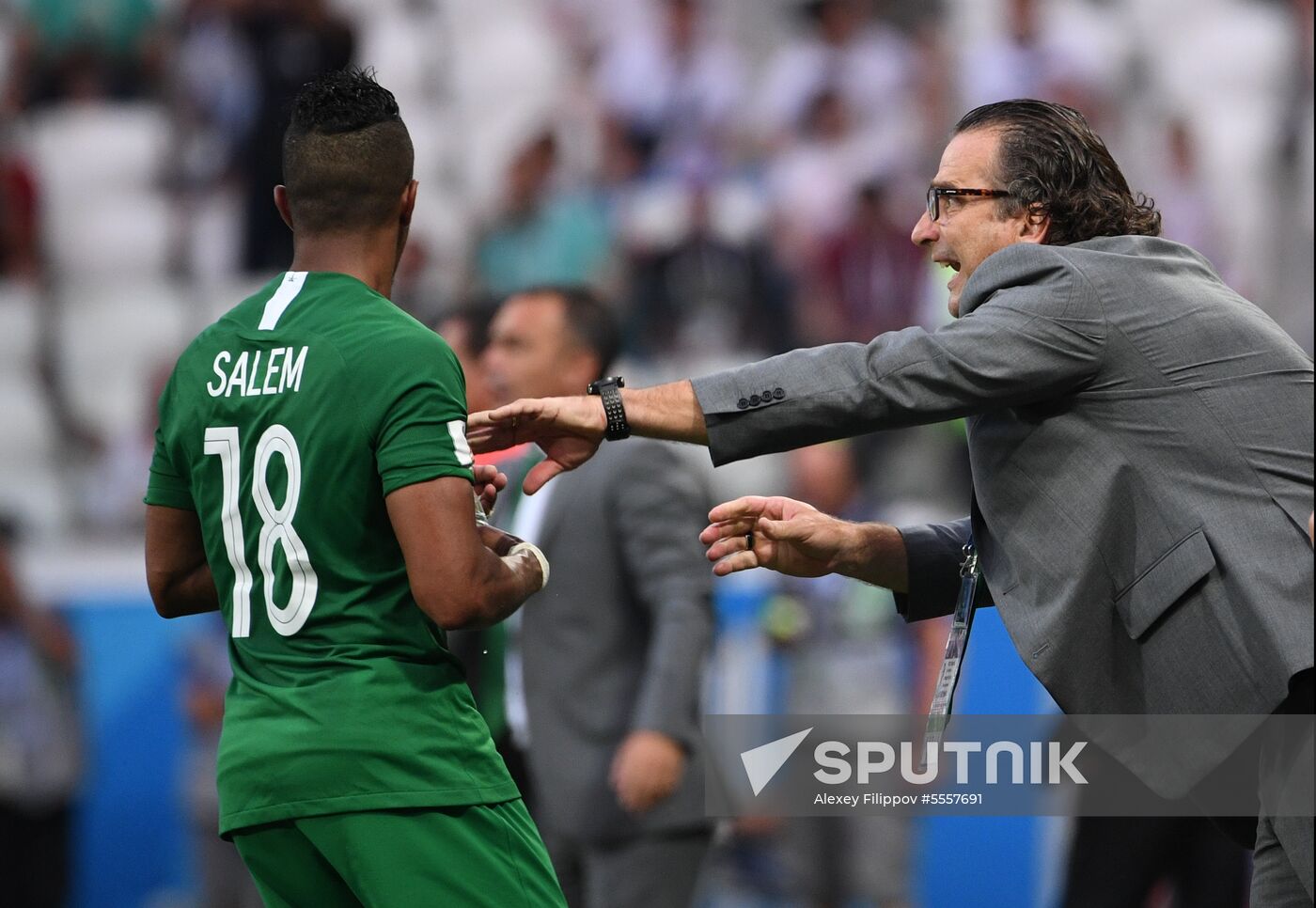 Russia World Cup Saudi Arabia - Egypt