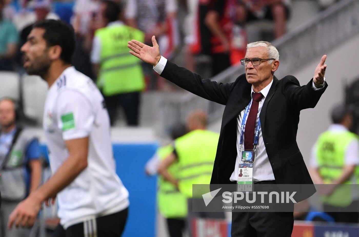 Russia World Cup Saudi Arabia - Egypt