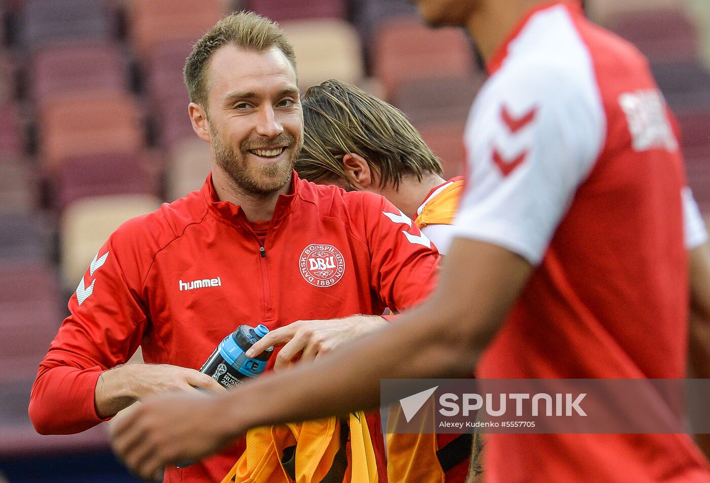 Russia World Cup Denmark Training
