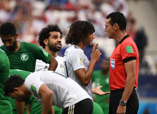 Russia World Cup Saudi Arabia - Egypt