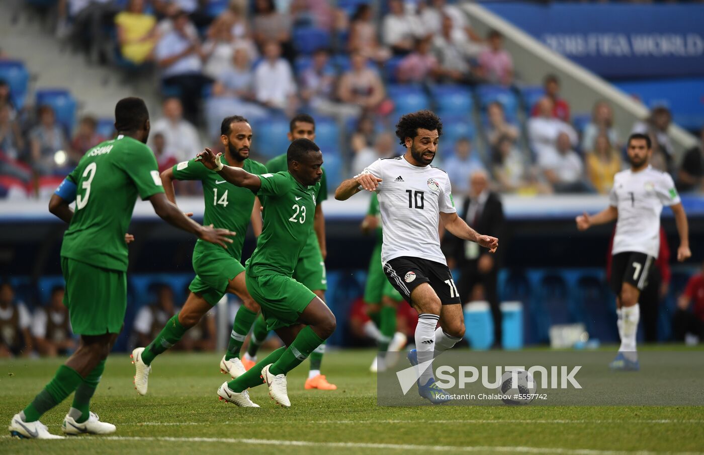 Russia World Cup Saudi Arabia - Egypt