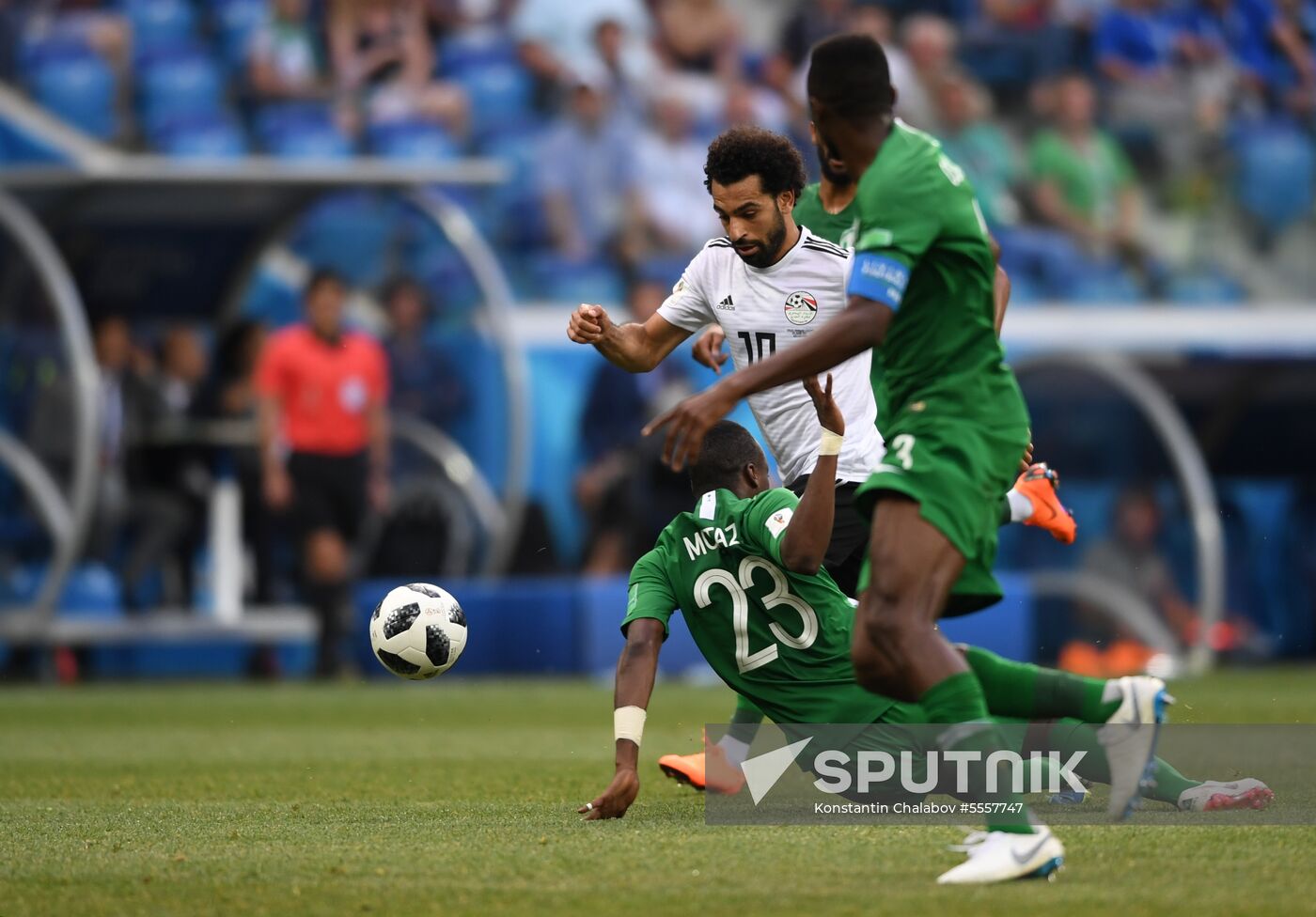 Russia World Cup Saudi Arabia - Egypt