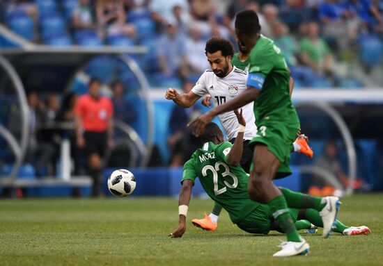 Russia World Cup Saudi Arabia - Egypt
