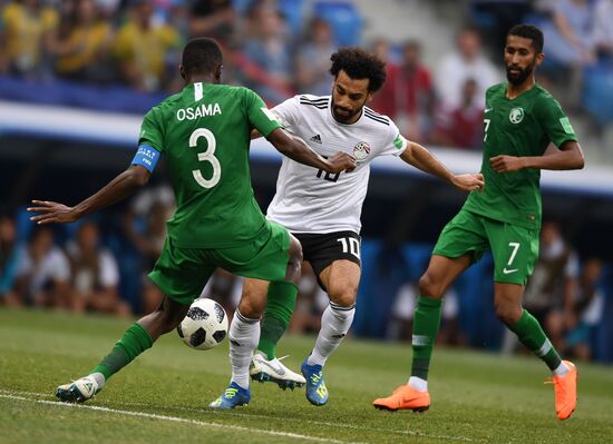 Russia World Cup Saudi Arabia - Egypt