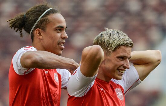 Russia World Cup Denmark Training