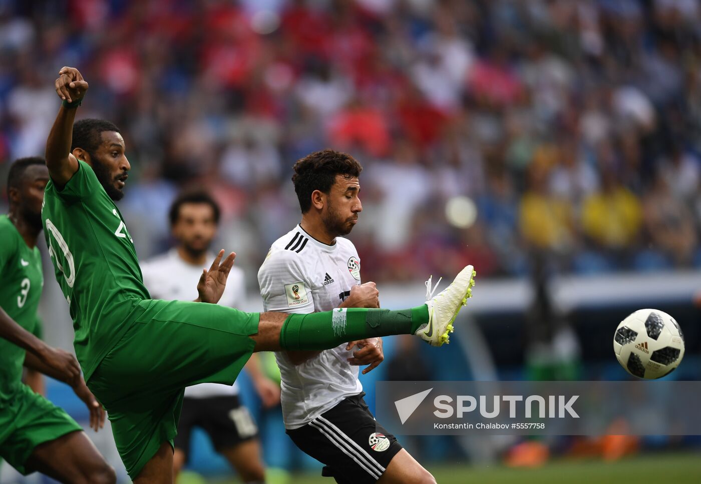 Russia World Cup Saudi Arabia - Egypt