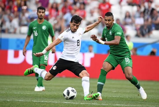 Russia World Cup Saudi Arabia - Egypt